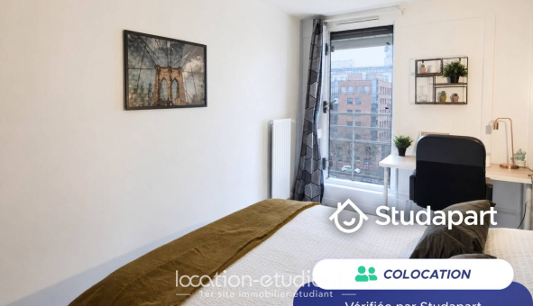 Colocation étudiante T4 &agrave; Nanterre (92000)