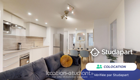 Colocation tudiante Studio à Nantes (44200)