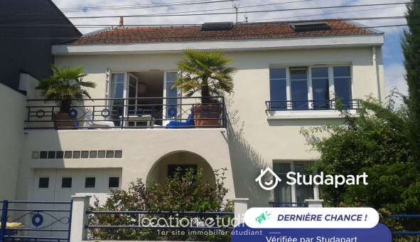 Colocation �tudiante Studio &agrave; Nantes (44200)