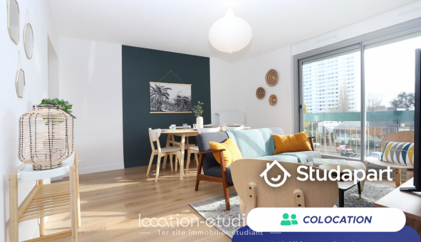 Colocation tudiante T5 à Nantes (44200)