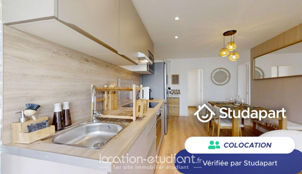 Colocation tudiante Studio à Nantes (44200)