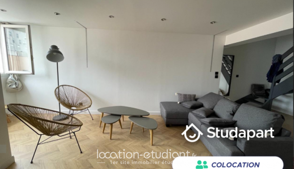 Colocation �tudiante Studio &agrave; Nantes (44200)