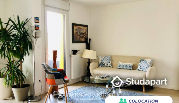 Colocation tudiante Studio à Nantes (44200)