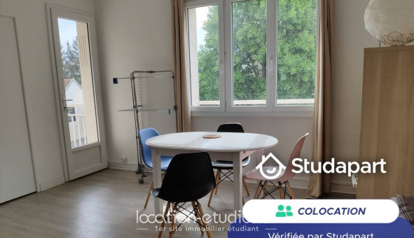 Colocation étudiante Studio à Nantes (44200)