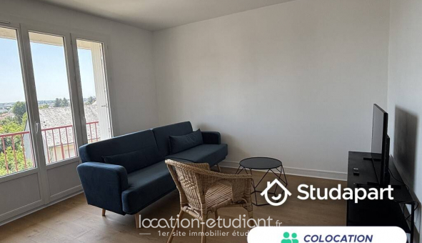 Colocation tudiante Studio à Nantes (44200)