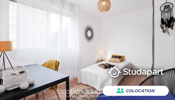Colocation tudiante Studio à Nantes (44200)