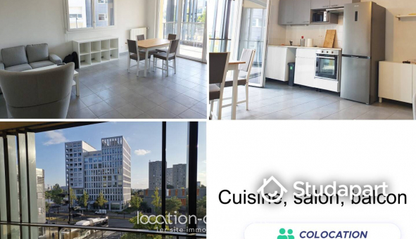 Colocation tudiante Studio à Nantes (44200)