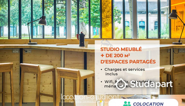 Colocation tudiante Chambre dans une colocation de 21m2