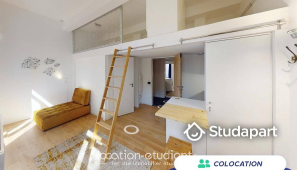 Colocation tudiante Studio à Nantes (44200)