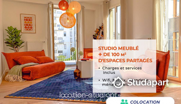 Colocation tudiante Studio à Nantes (44200)