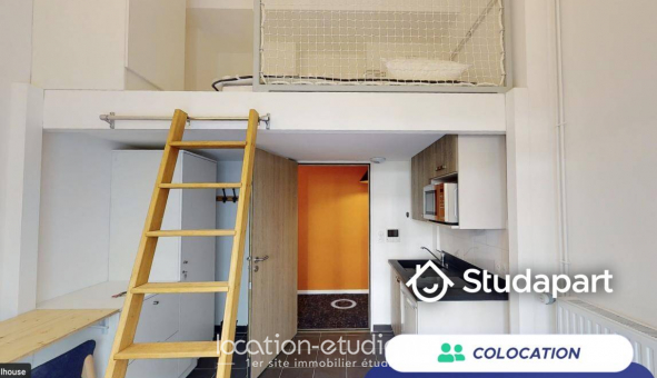 Colocation �tudiante Studio &agrave; Nantes (44200)