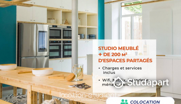 Colocation �tudiante Studio &agrave; Nantes (44200)