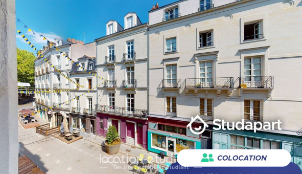Colocation �tudiante Studio &agrave; Nantes (44200)