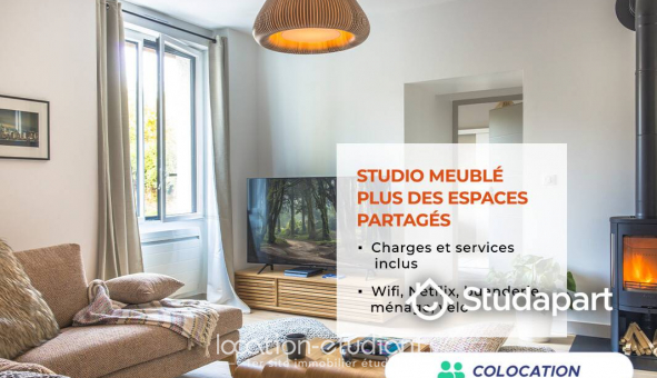 Colocation �tudiante Studio &agrave; Nantes (44200)