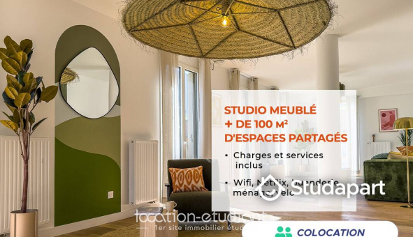 Colocation �tudiante Studio &agrave; Nantes (44200)