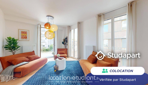 Colocation �tudiante Studio &agrave; Nantes (44200)