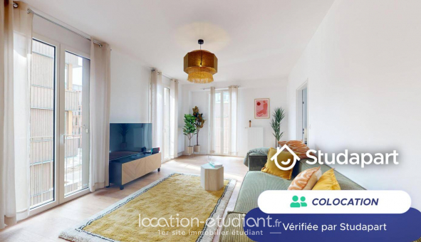 Colocation �tudiante Studio &agrave; Nantes (44200)