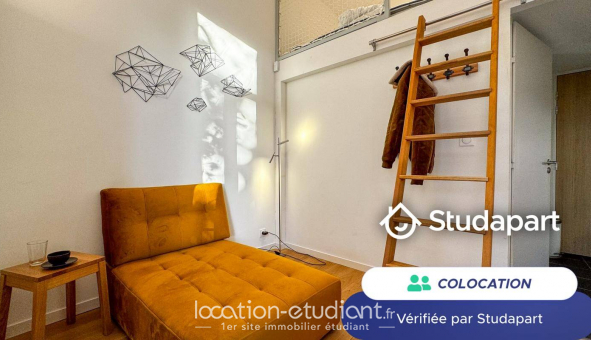 Colocation �tudiante Studio &agrave; Nantes (44200)
