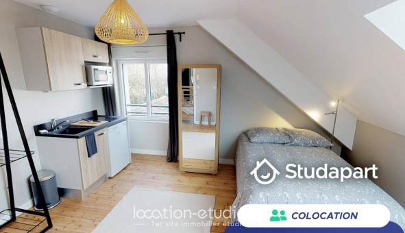 Colocation �tudiante Studio &agrave; Nantes (44200)