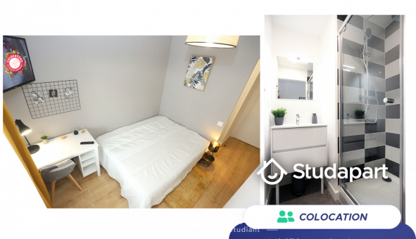 Colocation tudiante T3 à Nantes (44200)