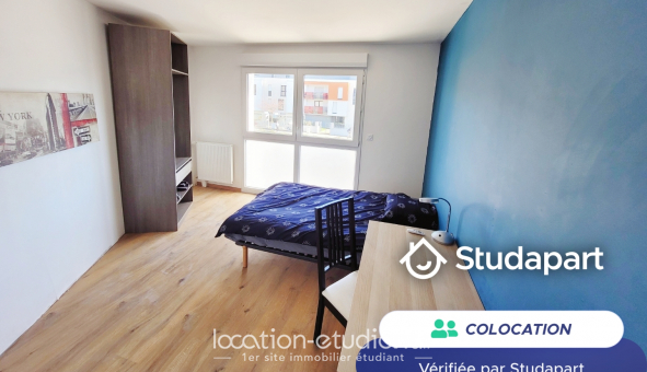 Colocation tudiante T3 à Nantes (44200)
