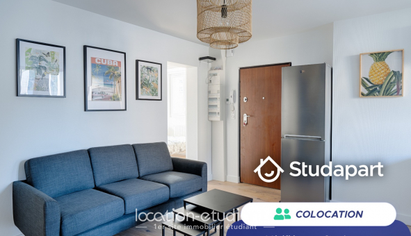 Colocation tudiante Duplex à Nantes (44200)