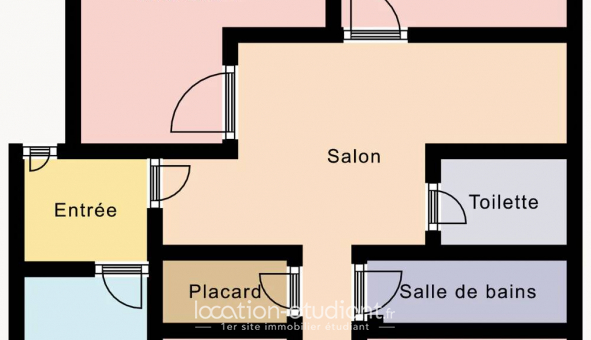 Colocation �tudiante Studio &agrave; Neuilly sur Seine (92200)