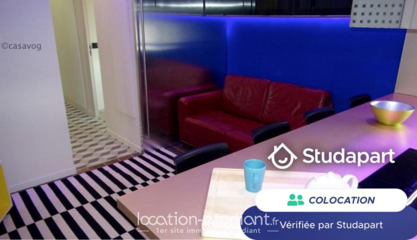 Colocation tudiante Studio à Nice (06100)