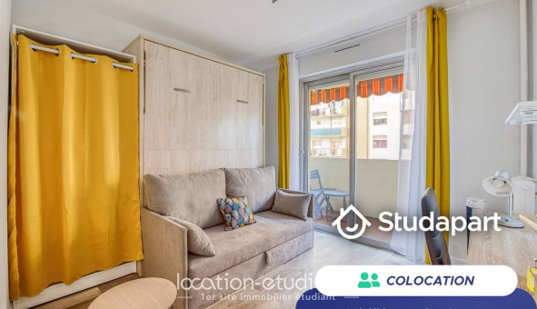 Colocation tudiante Studio à Nice (06100)