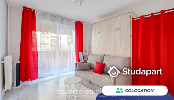 Colocation tudiante Studio à Nice (06100)
