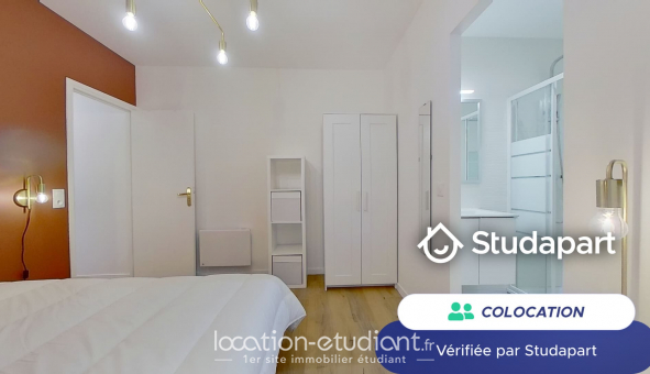 Colocation �tudiante Studio &agrave; Nice (06100)