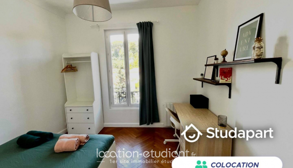 Colocation �tudiante Studio &agrave; Nice (06100)