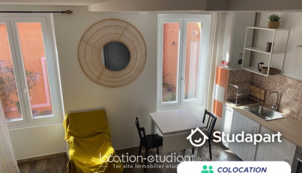 Colocation étudiante Studio à Nice (06100)