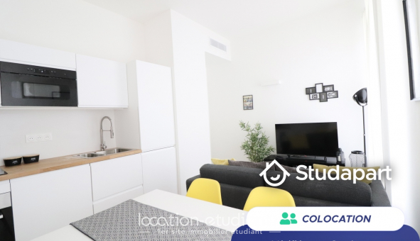 Colocation étudiante Studio à Nice (06100)