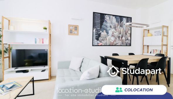 Colocation étudiante Studio à Nice (06100)