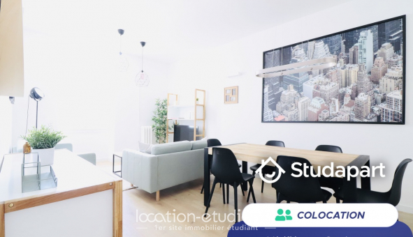 Colocation étudiante Studio à Nice (06100)