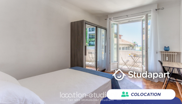 Colocation �tudiante T3 &agrave; Nice (06100)