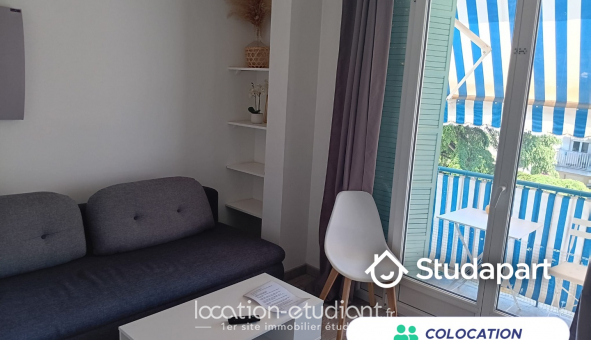 Colocation tudiante Studio à Nice (06100)