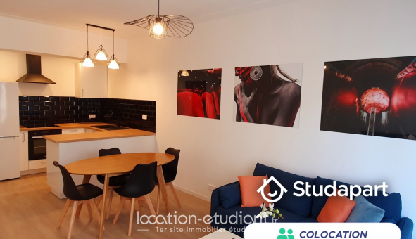 Colocation �tudiante Studio &agrave; Nice (06100)