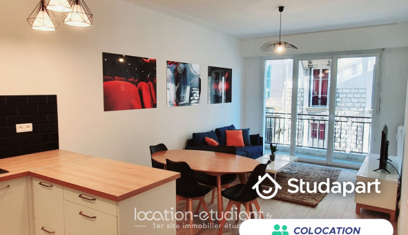 Colocation �tudiante Studio &agrave; Nice (06100)