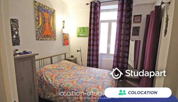 Colocation étudiante Studio à Nice (06100)