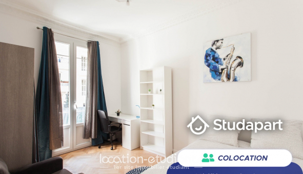 Colocation �tudiante T4 &agrave; Nice (06100)