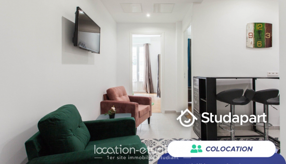 Colocation �tudiante T4 &agrave; Nice (06100)