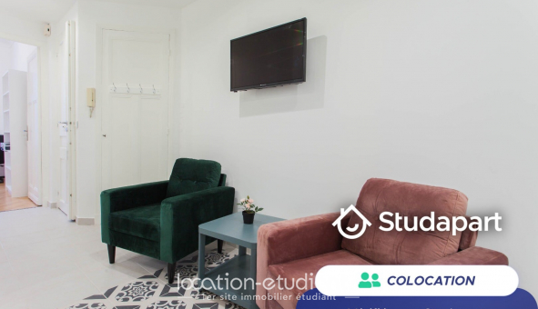 Colocation �tudiante T4 &agrave; Nice (06100)