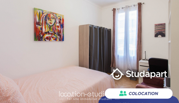 Colocation �tudiante T4 &agrave; Nice (06100)