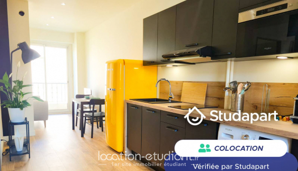 Colocation �tudiante Studio &agrave; Nice (06100)