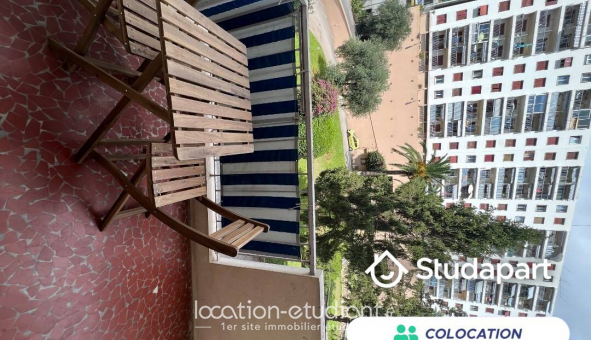 Colocation tudiante Studio à Nice (06100)