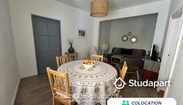 Colocation �tudiante Studio &agrave; Nice (06100)