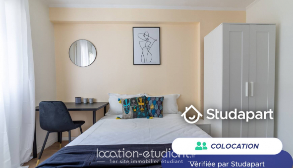 Colocation �tudiante Studio &agrave; Nice (06100)
