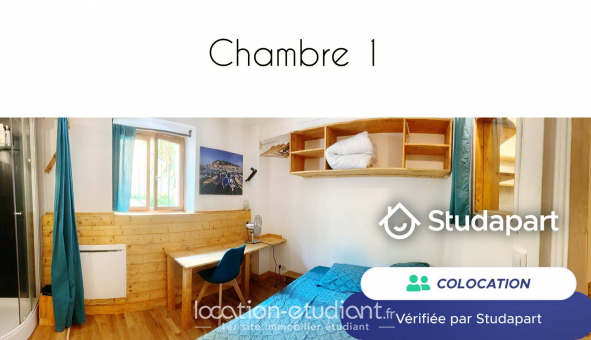 Colocation tudiante Studio à Nice (06100)